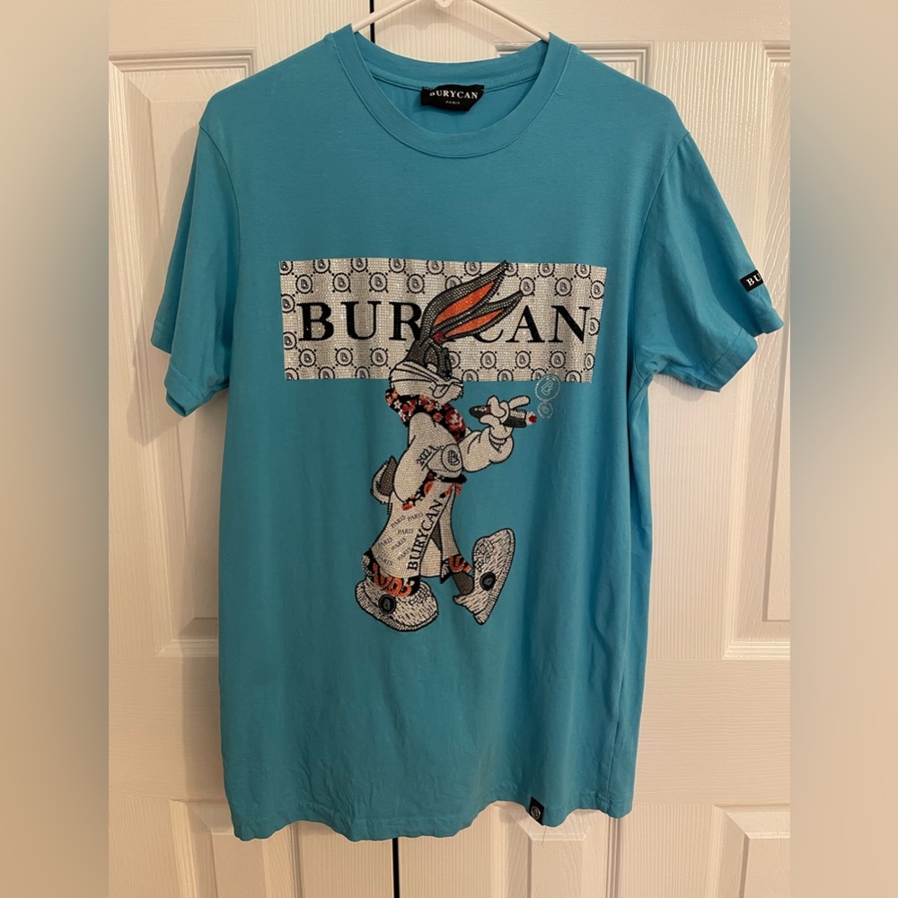 Burycan Paris Bugs Bunny Rhinestone Shirt